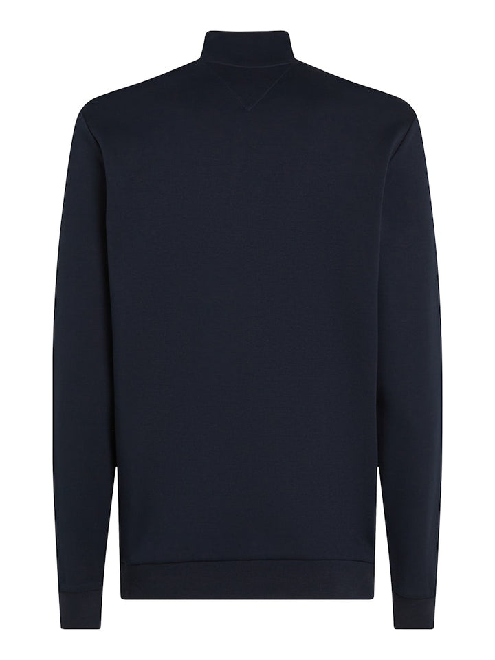 TOMMY HILFIGER ESSENTIAL INTECHNO 1/4 ZIP - NAVY