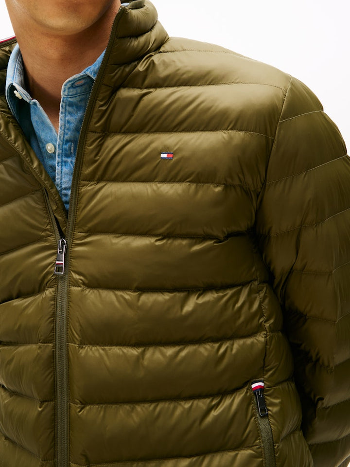 TH PACKABLE RECYCLED JACKET - HUNTSMAN GREEN