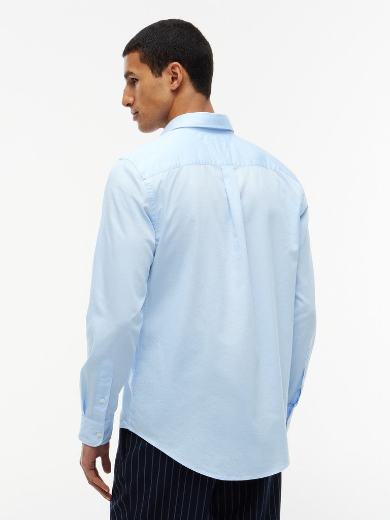 TOMMY HILFIGER FLEX DOBBY SF SHIRT - SWEET BLUE