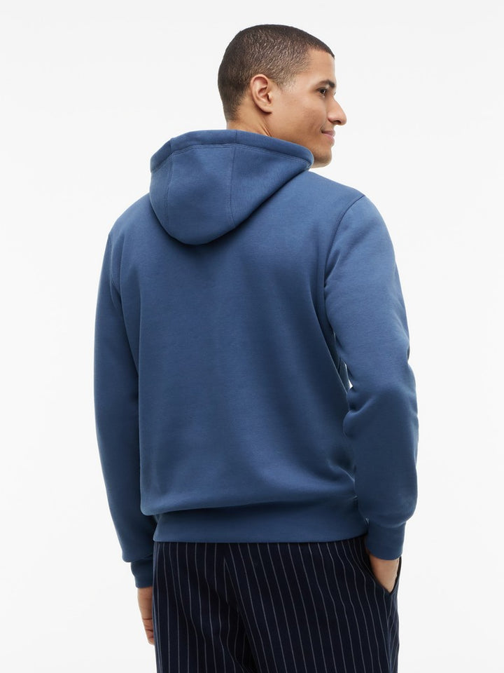 TOMMY HILFIGER TOMMY LOGO HOODY - AEGEAN SEA