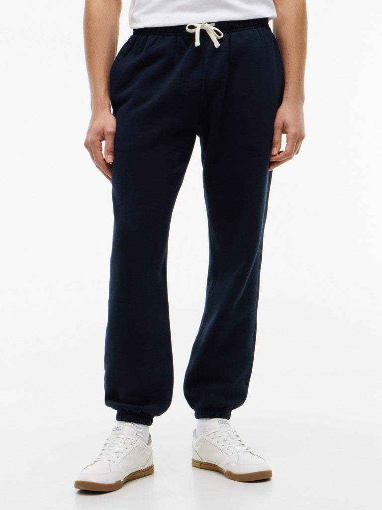 TOMMY HILFIGER ESSENTIAL FLEECE SWEATPANT - NAVY BLUE