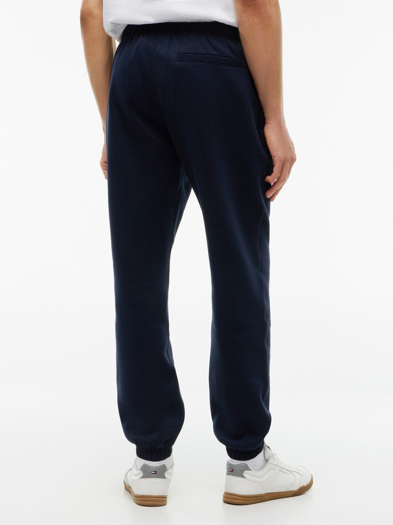 TOMMY HILFIGER ESSENTIAL FLEECE SWEATPANT - NAVY BLUE