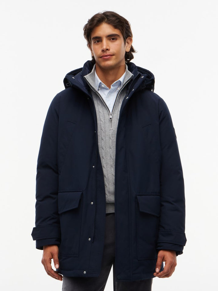 TOMMY HILFIGER ROCKIE DOWN PARKA - NAVY BLUE