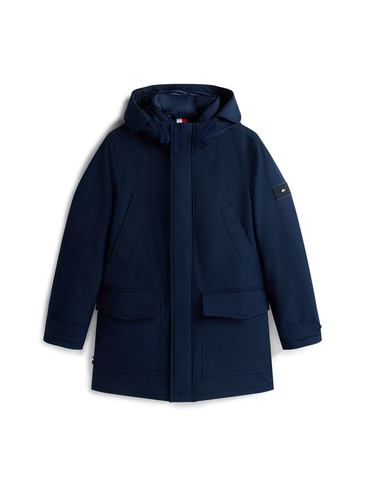 TOMMY HILFIGER ROCKIE DOWN PARKA - NAVY BLUE
