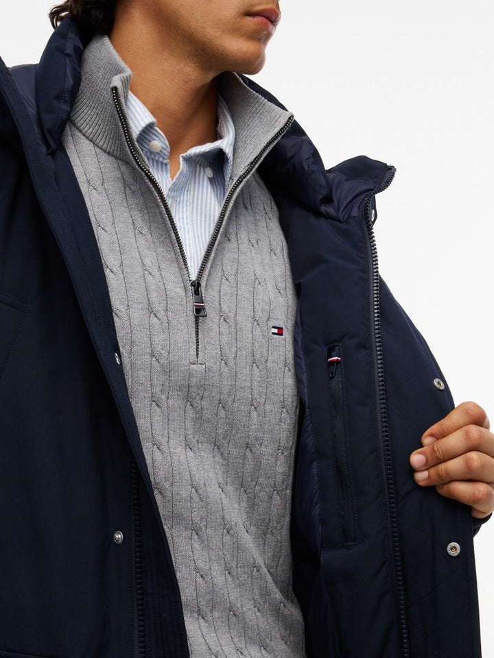 TOMMY HILFIGER ROCKIE DOWN PARKA - NAVY BLUE