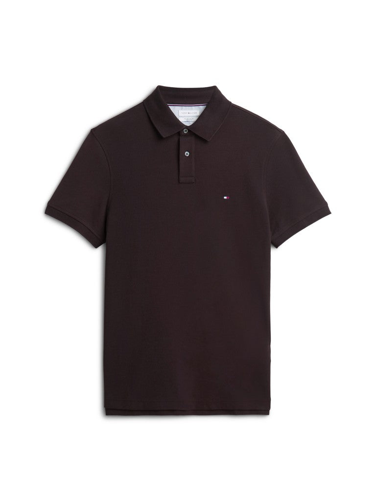 TOMMY HILFIGER 1985 REGULAR POLO - CHOCOLATE