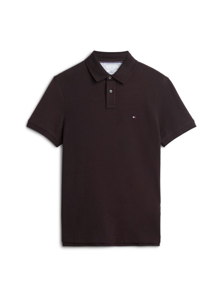 TOMMY HILFIGER 1985 REGULAR POLO - CHOCOLATE