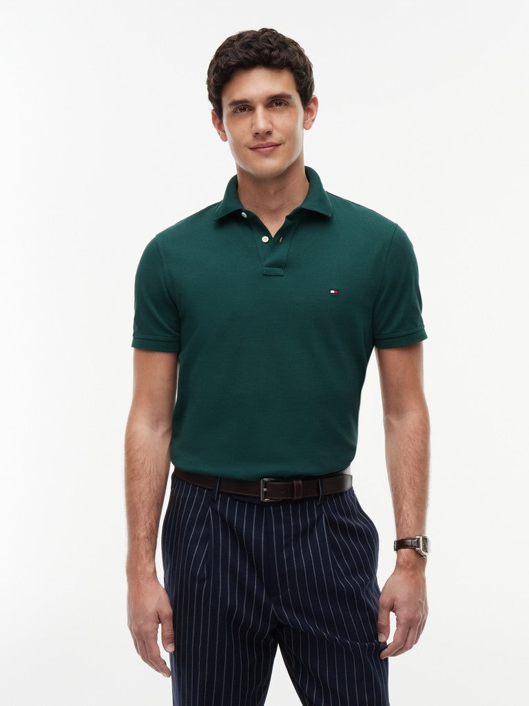 TOMMY HILFIGER 1985 REGULAR POLO - ORNAMENTAL GREEN