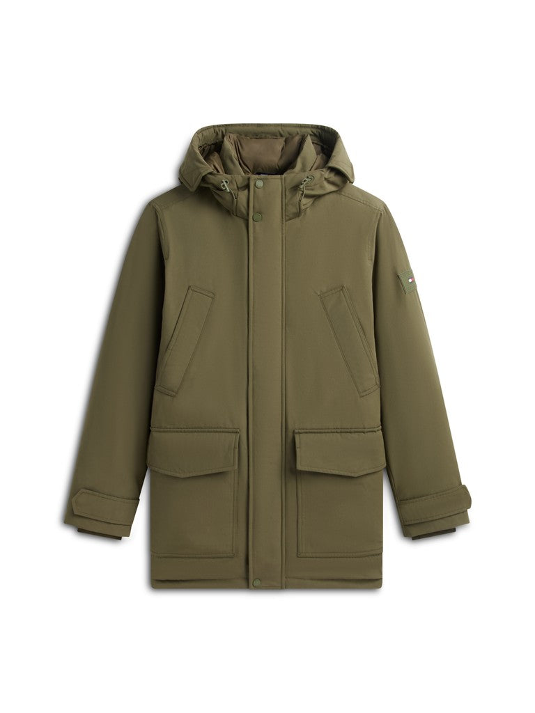 TOMMY HILFIGER ROCKIE DOWN PARKA - HUNTSMAN GREEN