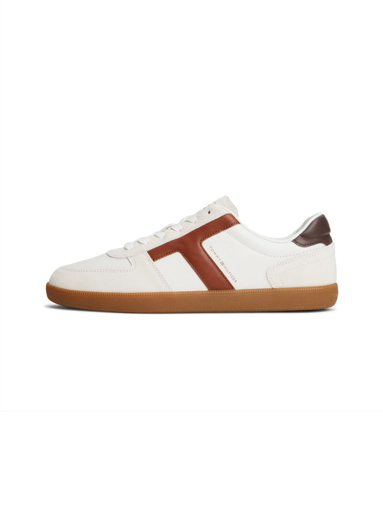 TOMMY HILFIGER TRIBECA SNEAKER MIX - ECRU