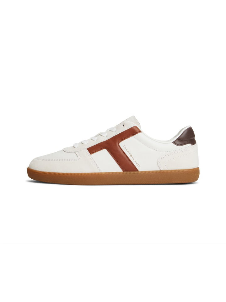 TOMMY HILFIGER TRIBECA SNEAKER MIX - ECRU