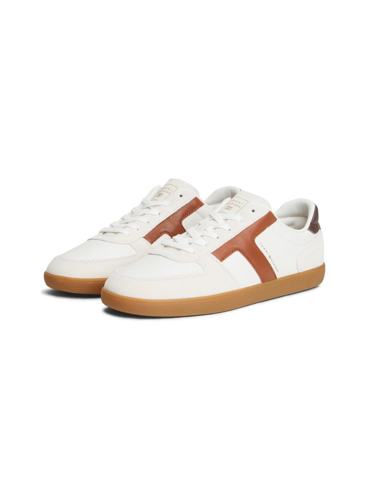 TOMMY HILFIGER TRIBECA SNEAKER MIX - ECRU