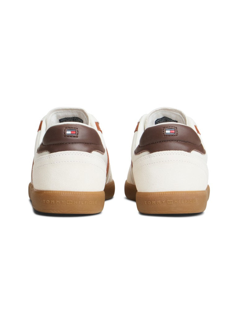 TOMMY HILFIGER TRIBECA SNEAKER MIX - ECRU
