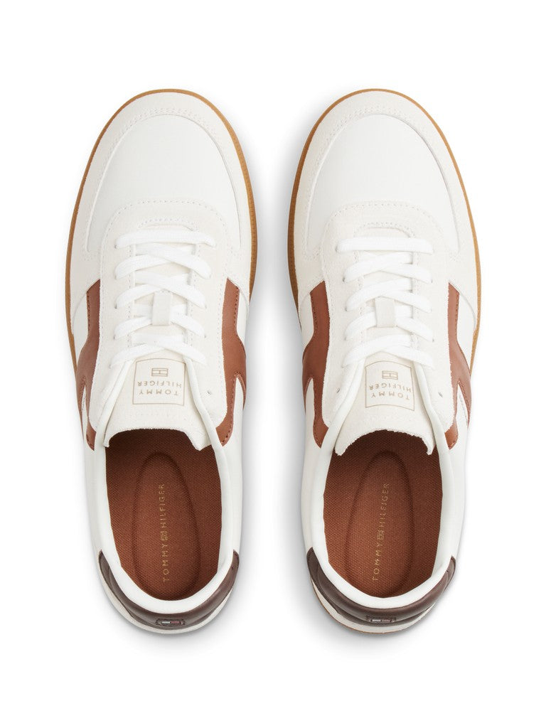 TOMMY HILFIGER TRIBECA SNEAKER MIX - ECRU