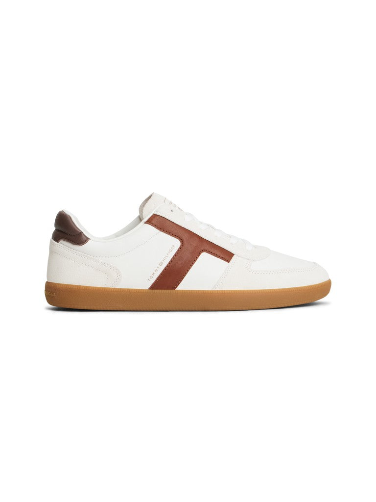 TOMMY HILFIGER TRIBECA SNEAKER MIX - ECRU