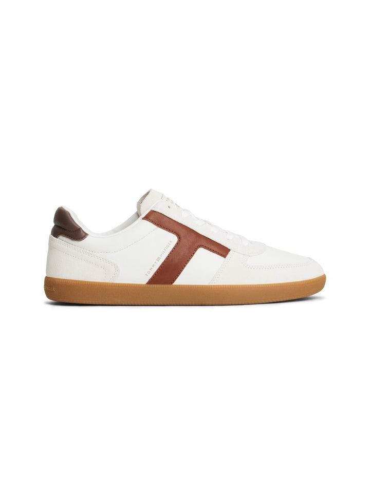 TOMMY HILFIGER TRIBECA SNEAKER MIX - ECRU