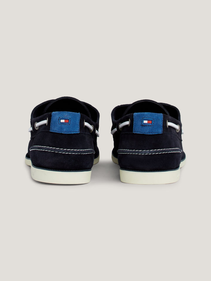 TH BOAT SHOE CORE SUEDE - NAVY/BLUE