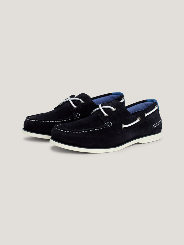 TH BOAT SHOE CORE SUEDE - NAVY/BLUE