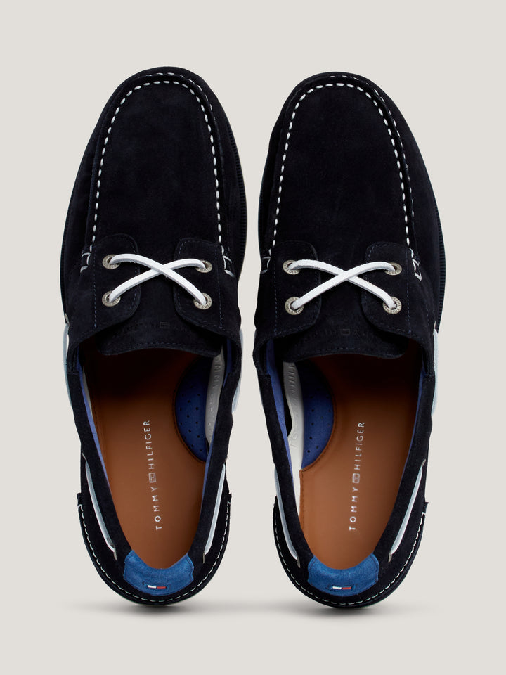 TH BOAT SHOE CORE SUEDE - NAVY/BLUE