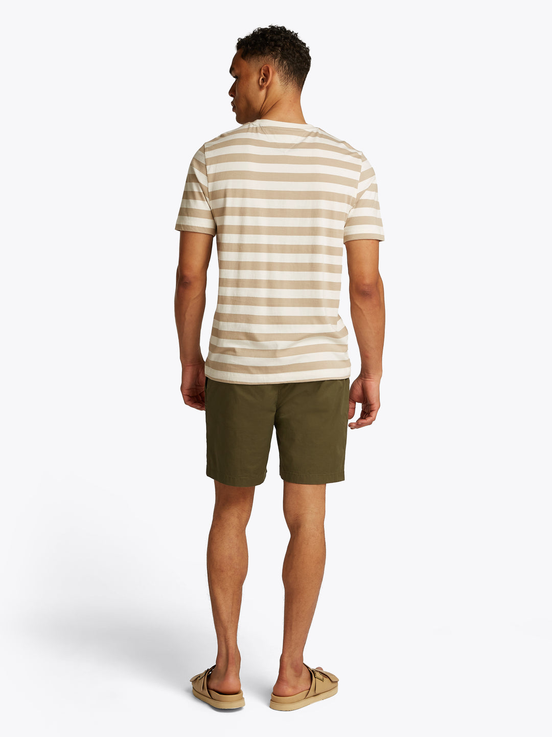 TH ESSENTIAL SOLID POCKET TEE - IVORY/SANDALWOOD