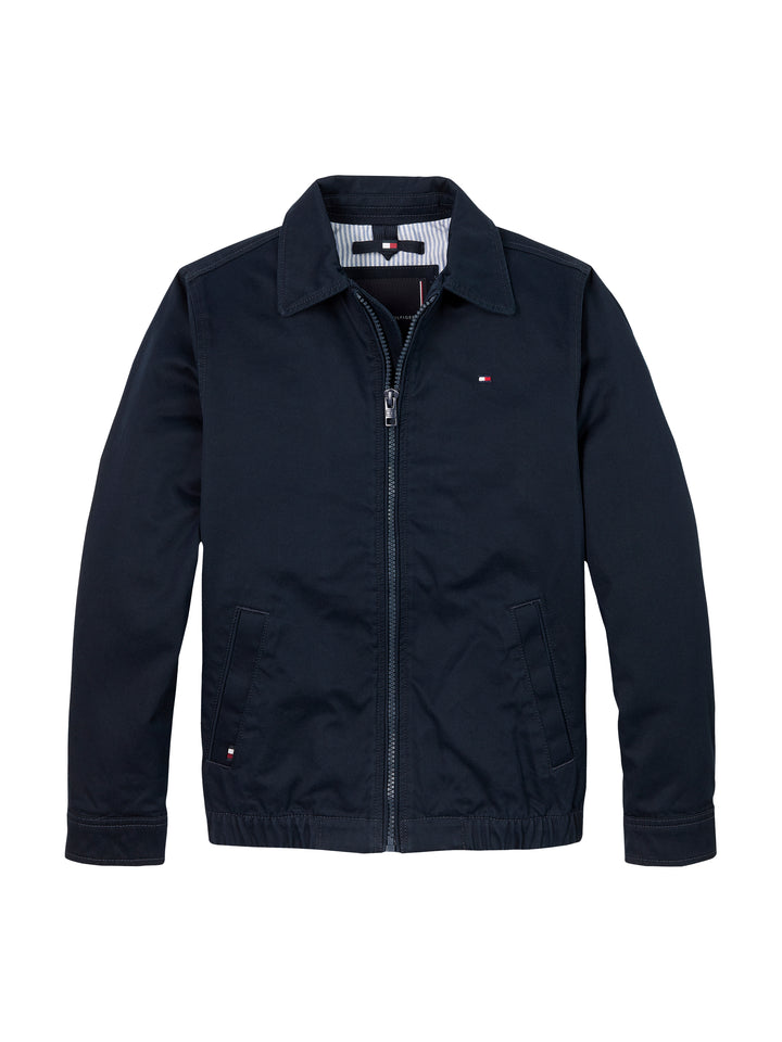 TH BOYS COTTON IVY JACKET - NAVY