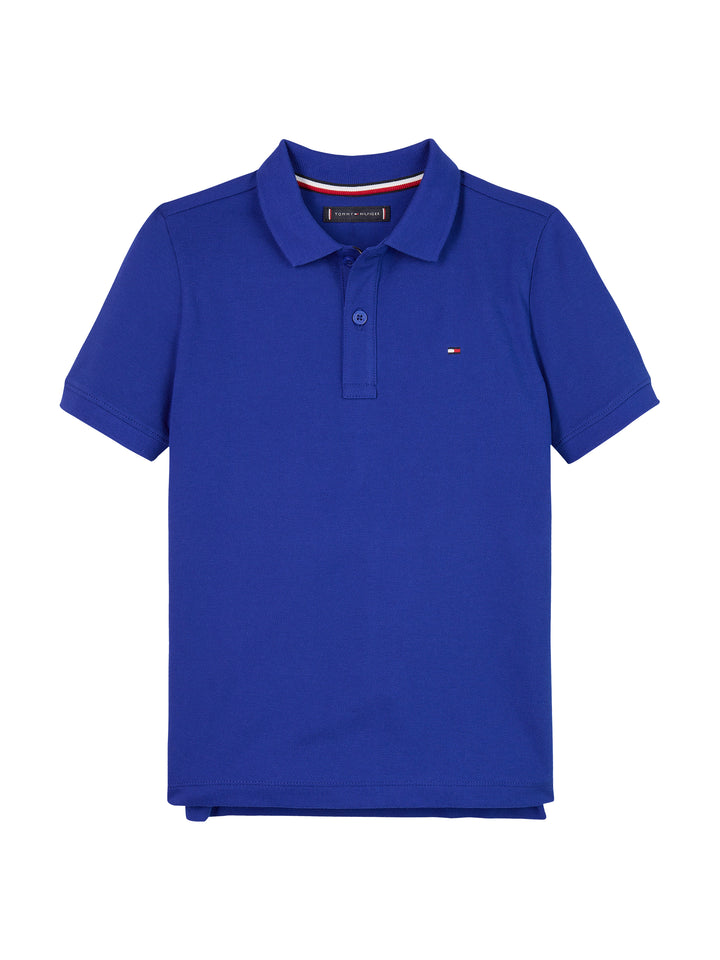 TH BOYS FLAG POLO SS - WEDGE BLUE