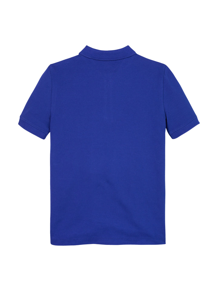 TH BOYS FLAG POLO SS - WEDGE BLUE