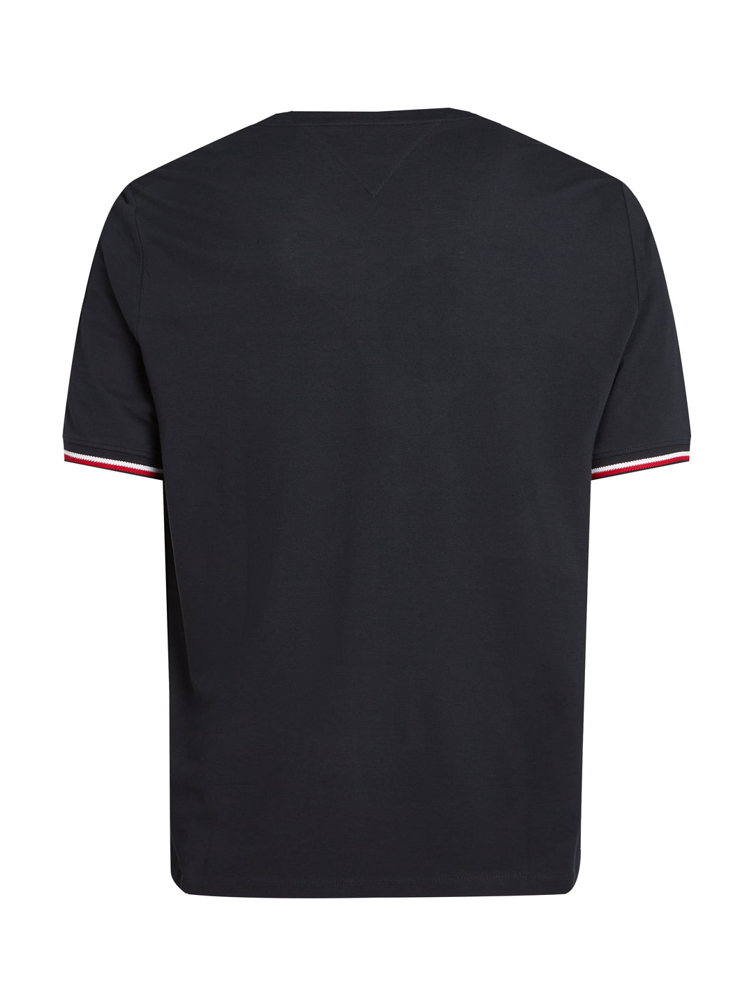 TH BT-GLOBAL STRIPE CUFF TEE - NAVY
