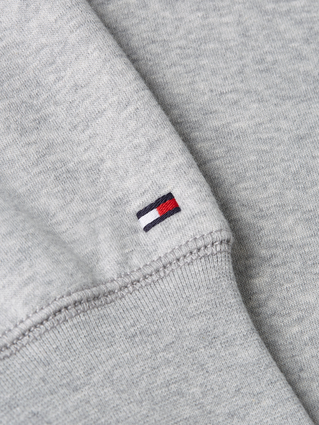 TH TOMMY LOGO SWEATSHIRT - LIGHT GREY