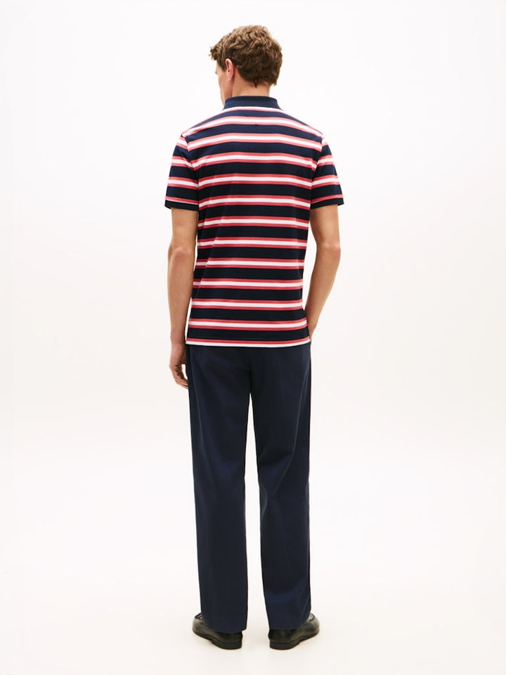 TOMMY HILFIGER 1985 REGULAR POLO - NAVY/PINK