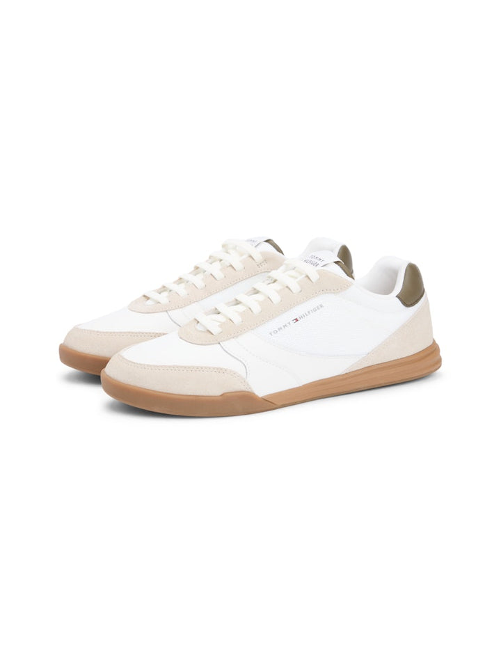 TOMMY HILFIGER LOPRO LTH MIX RWB - CLASSIC BEIGE