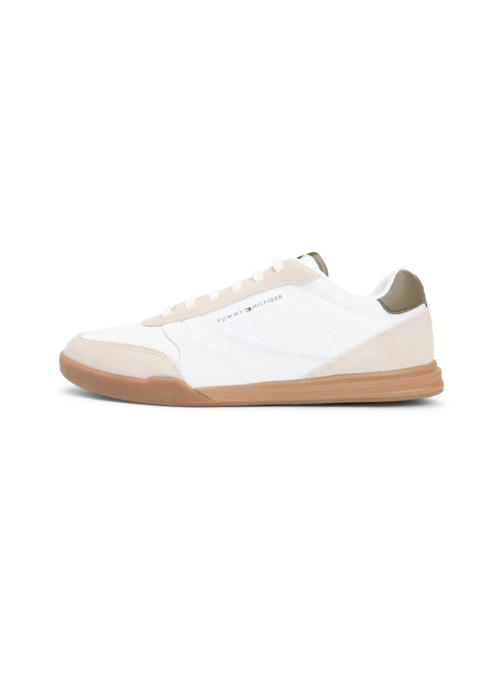 TOMMY HILFIGER LOPRO LTH MIX RWB - CLASSIC BEIGE
