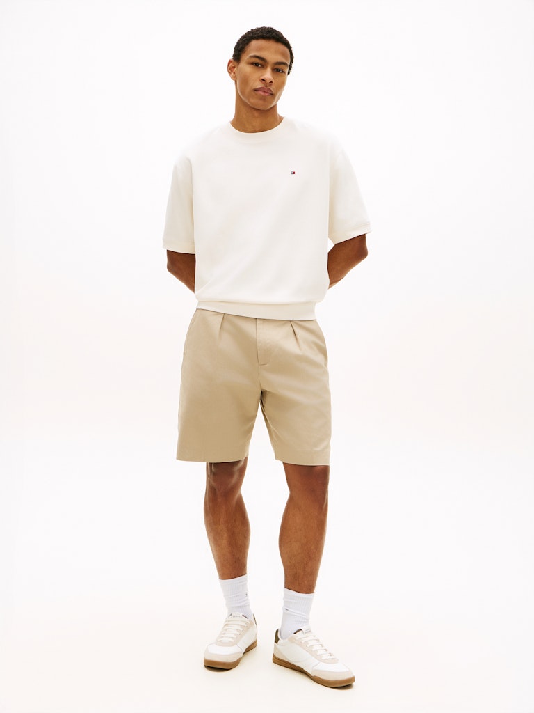 TOMMY HILFIGER LOPRO LTH MIX RWB - CLASSIC BEIGE