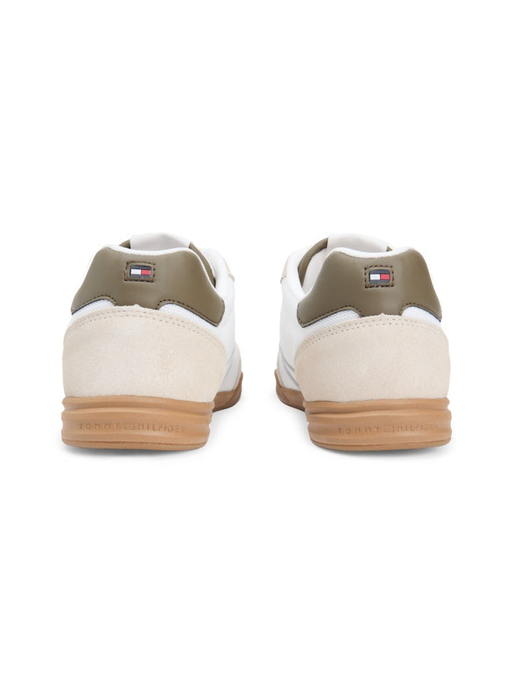 TOMMY HILFIGER LOPRO LTH MIX RWB - CLASSIC BEIGE