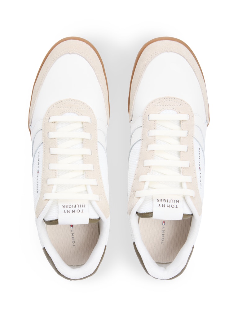 TOMMY HILFIGER LOPRO LTH MIX RWB - CLASSIC BEIGE