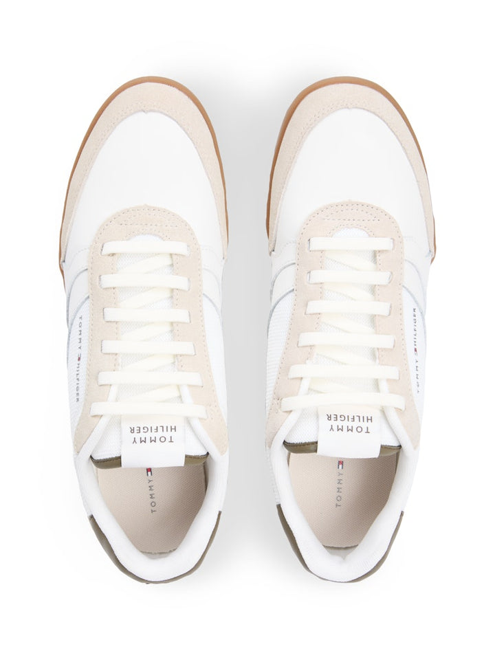 TOMMY HILFIGER LOPRO LTH MIX RWB - CLASSIC BEIGE
