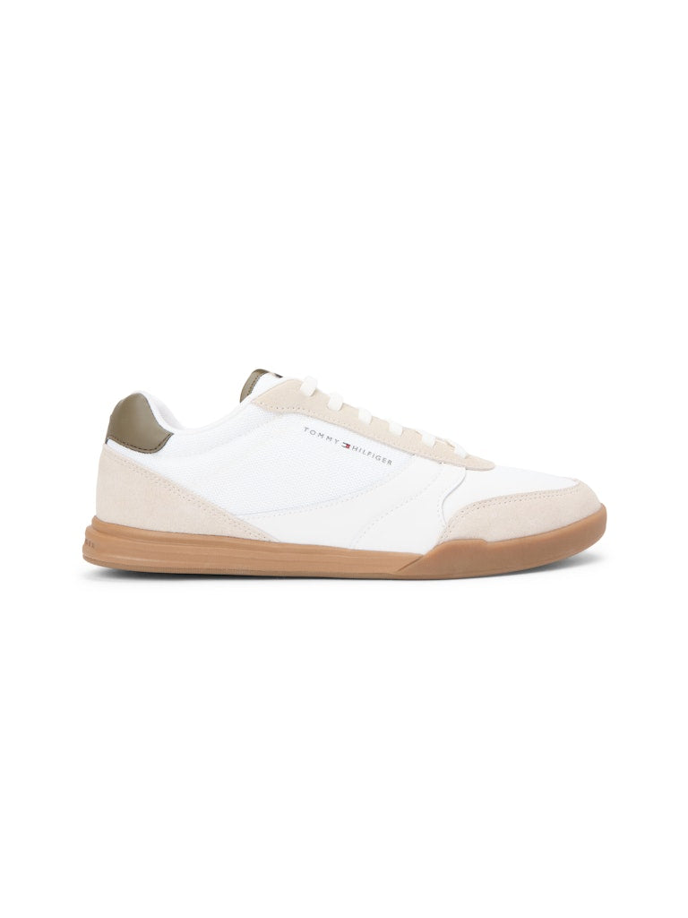 TOMMY HILFIGER LOPRO LTH MIX RWB - CLASSIC BEIGE