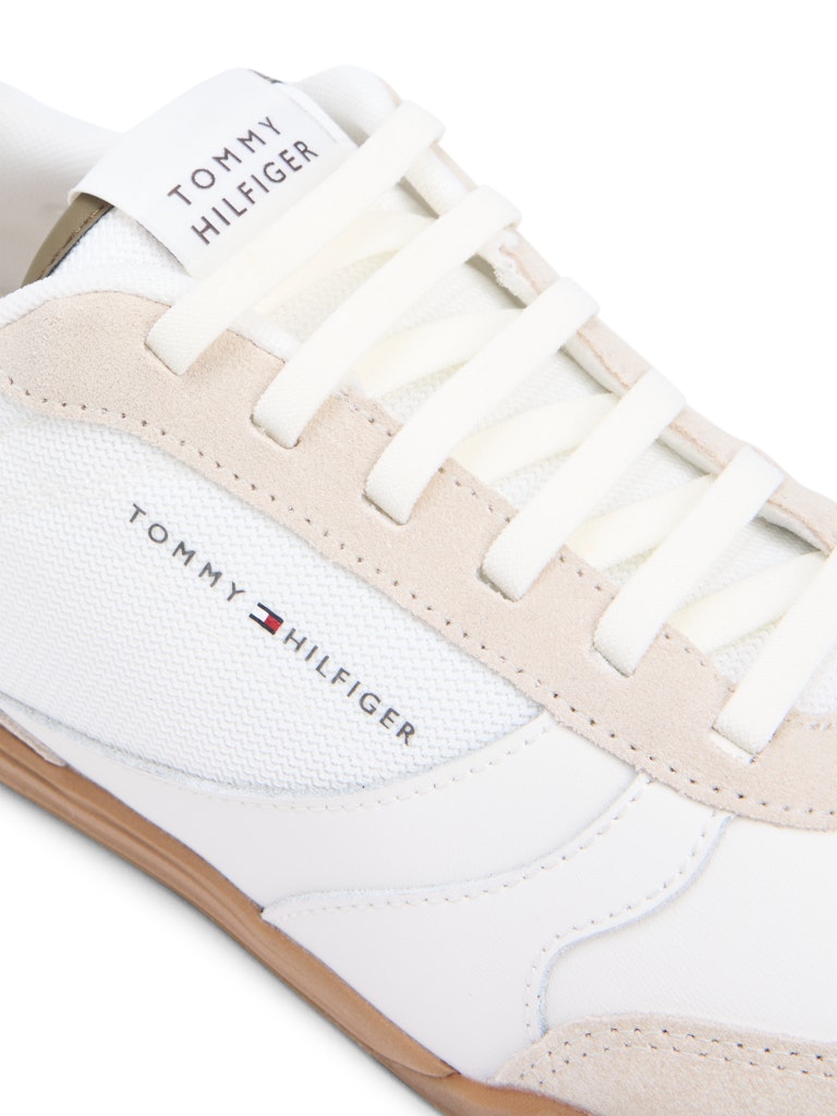 TOMMY HILFIGER LOPRO LTH MIX RWB - CLASSIC BEIGE