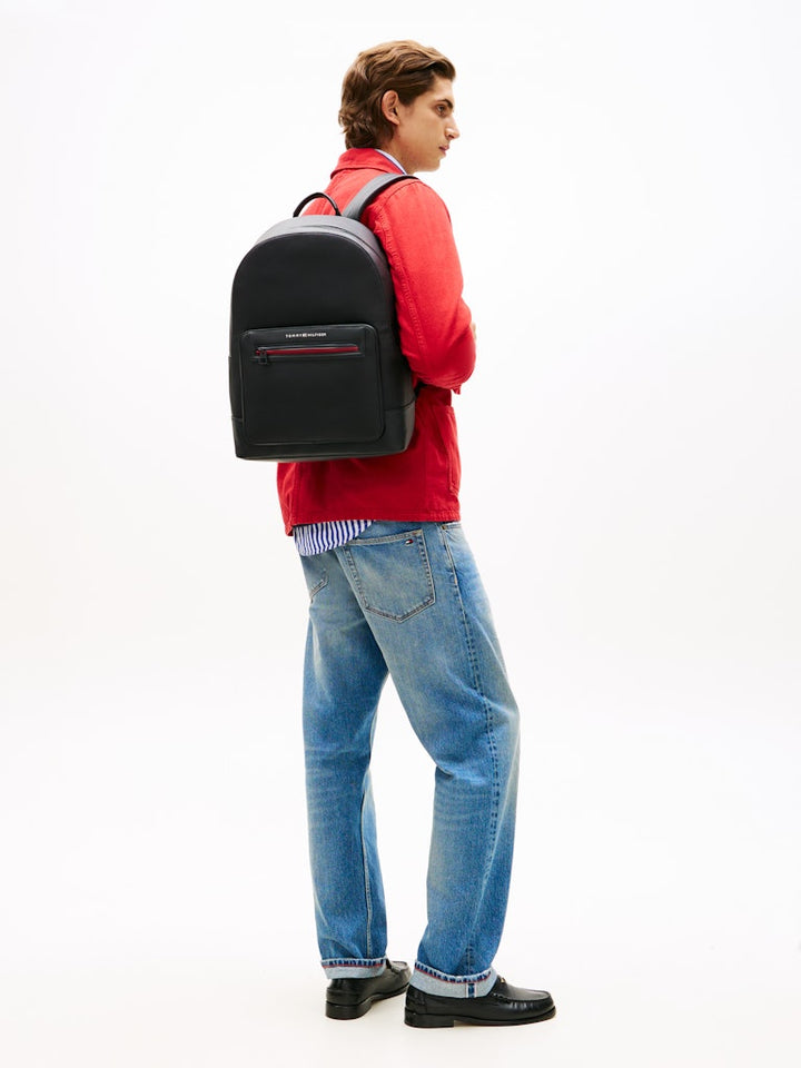 TOMMY HILFIGER FOUNDATION BACKPACK - BLACK