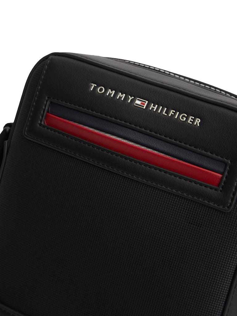 TOMMY HILFIGER FOUNDAITON MINI REPORTER - BLACK
