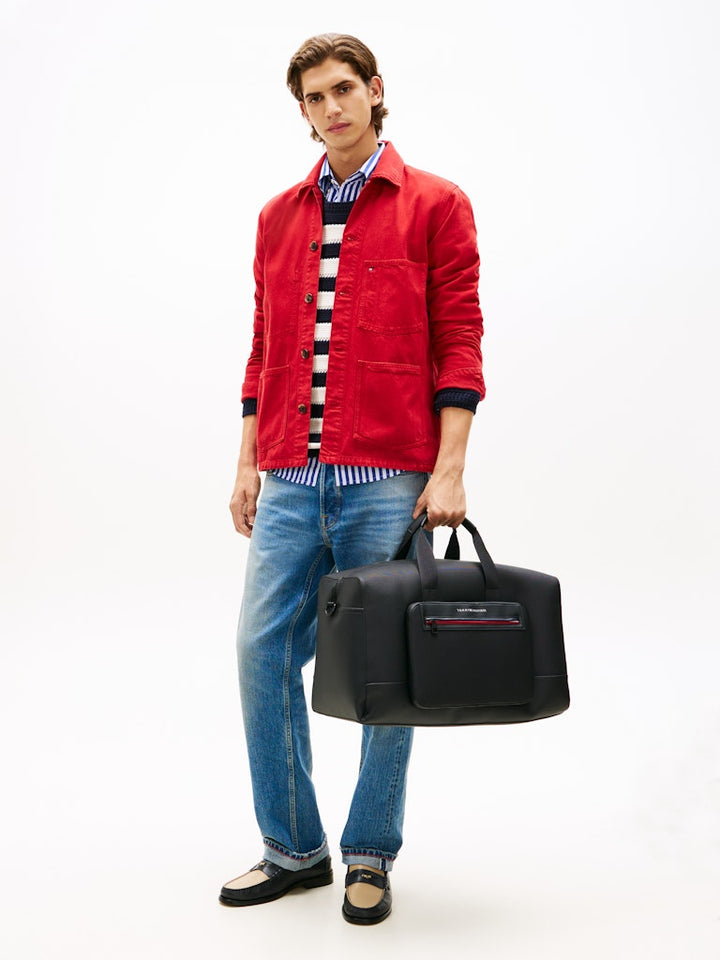 TOMMY HILFIGER FOUNDATION DUFFLE - BLACK