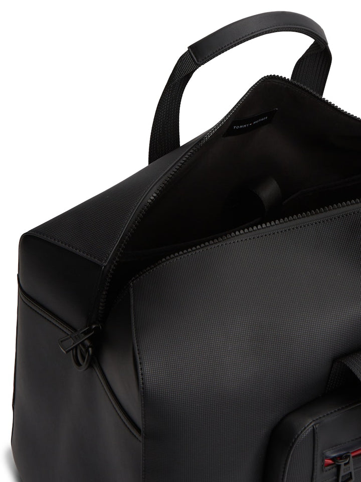 TOMMY HILFIGER FOUNDATION DUFFLE - BLACK