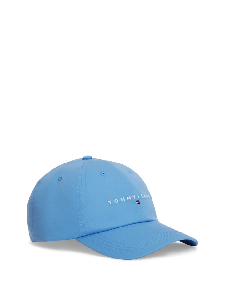 TOMMY JEANS LINEAR LOGO CAP - SPHERE BLUE