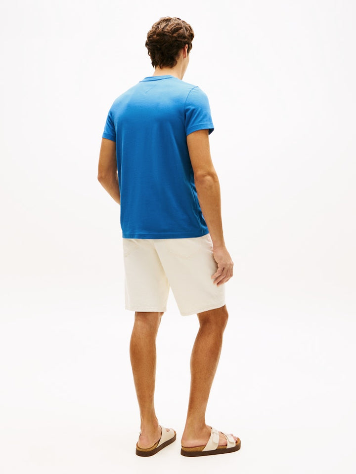 TOMMY HILFIGER TOMMY LOGO TEE - BLUE ORBIT