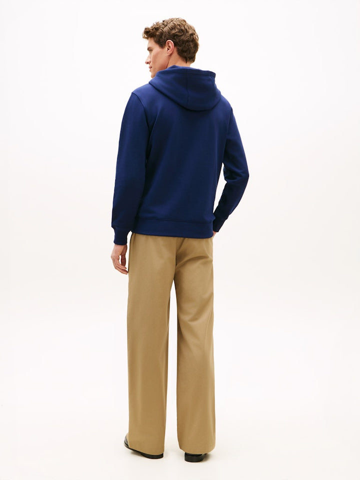 TOMMY HILFIGER ESSENTIAL TERRY HOODY - CARBON NAVY