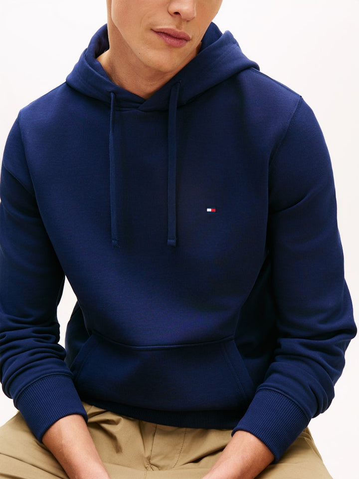 TOMMY HILFIGER ESSENTIAL TERRY HOODY - CARBON NAVY