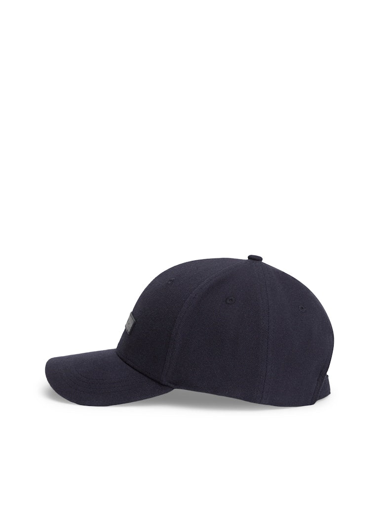 TOMMY HILFIGER FOUNDATION CANVAS 6 PANEL CAP - NAVY