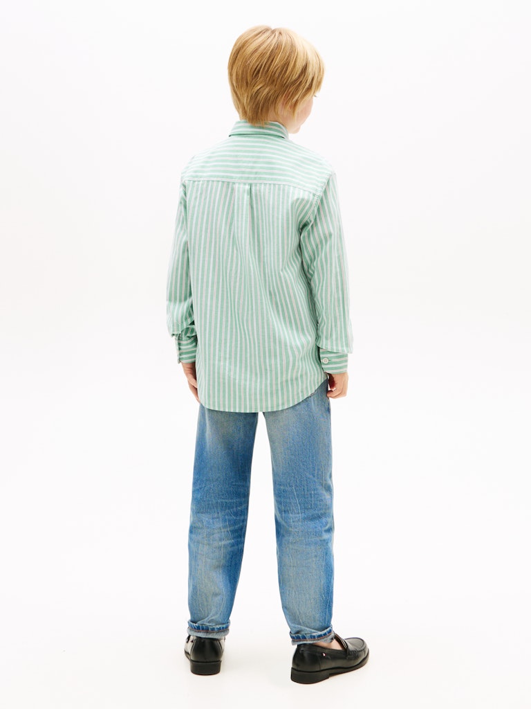 TOMMY HILFIGER BOYS FLEX ITHACA MULTISTRIPE - GREEN