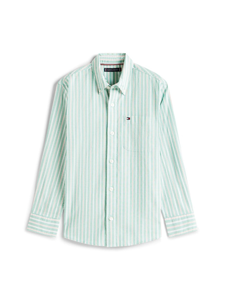 TOMMY HILFIGER BOYS FLEX ITHACA MULTISTRIPE - GREEN