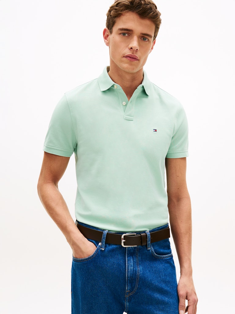 TOMMY HILFIGER 1985 REGULAR POLO - CRUSHED MINT
